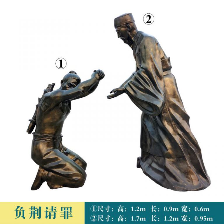 黃繼光人物銅雕