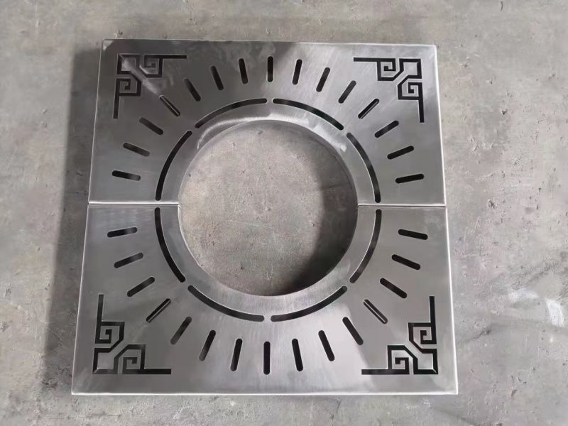 圓形樹(shù)池篦子 不銹鋼雕塑