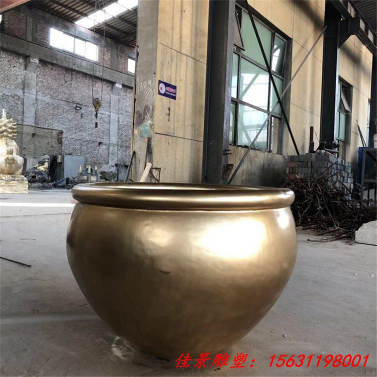 銅大缸廠家 故宮銅大缸雕塑 