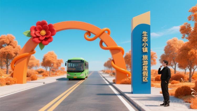 景區(qū)大門 不銹鋼景觀雕塑廠家
