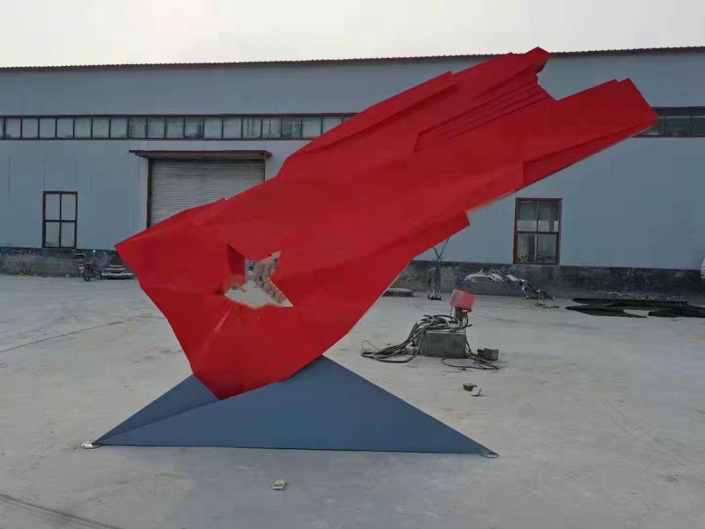 不銹鋼入黨宣誓標志雕塑